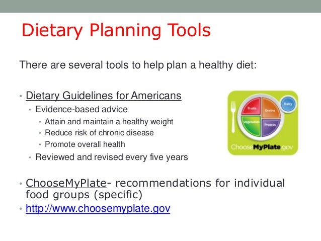 dietary guidelines for americans ppt