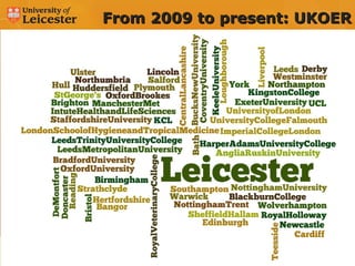 From 2009 to present: UKOER




www.le.ac.uk
 