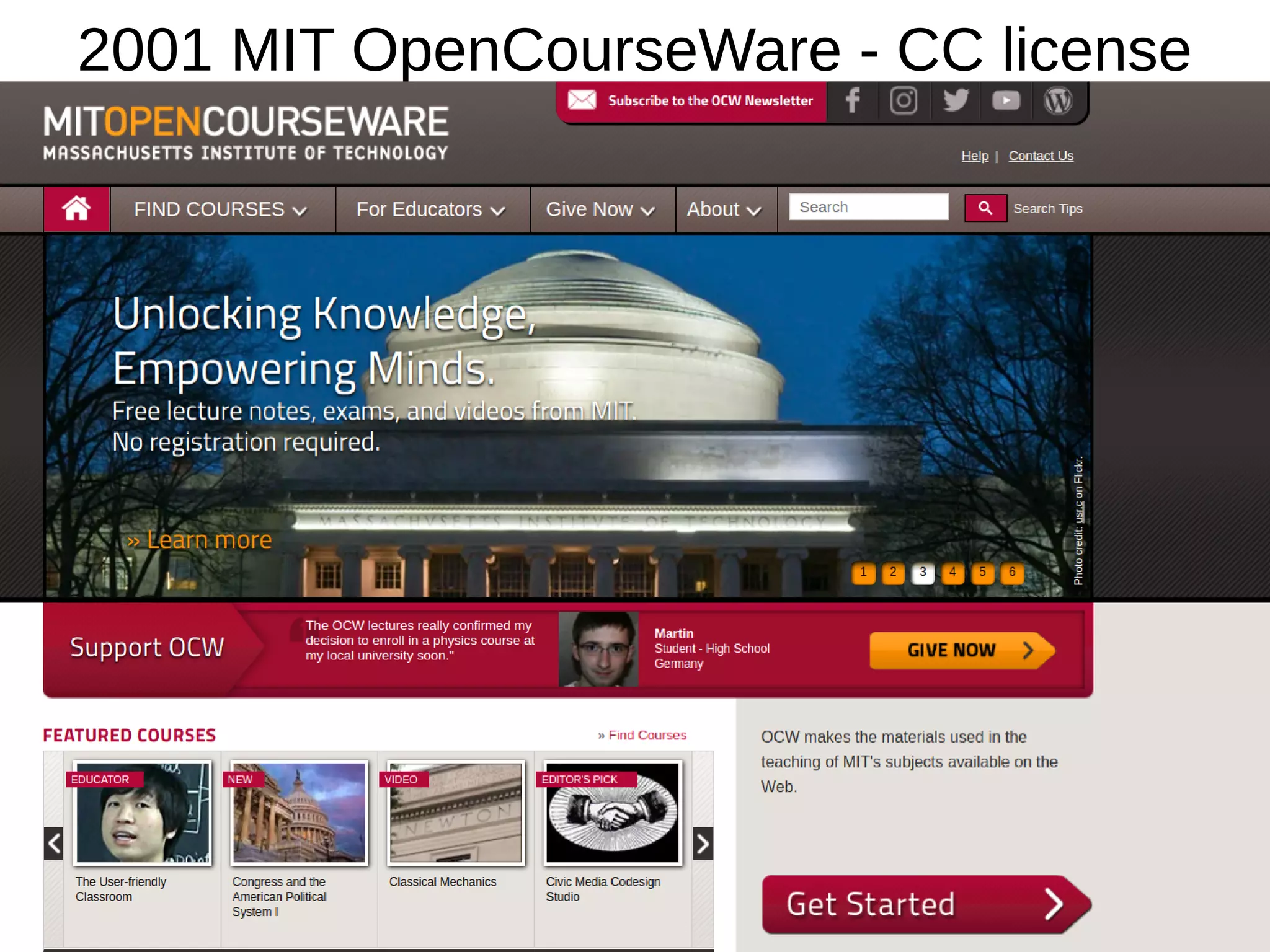47
2001 MIT OpenCourseWare - CC license
 