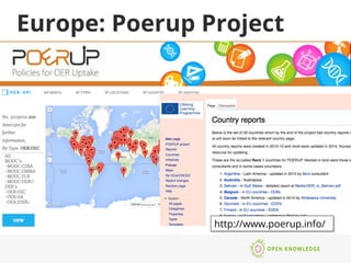 Europe: Poerup Project
http://www.poerup.info/
 