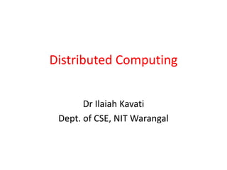 Distributed Computing ppt | PPTX