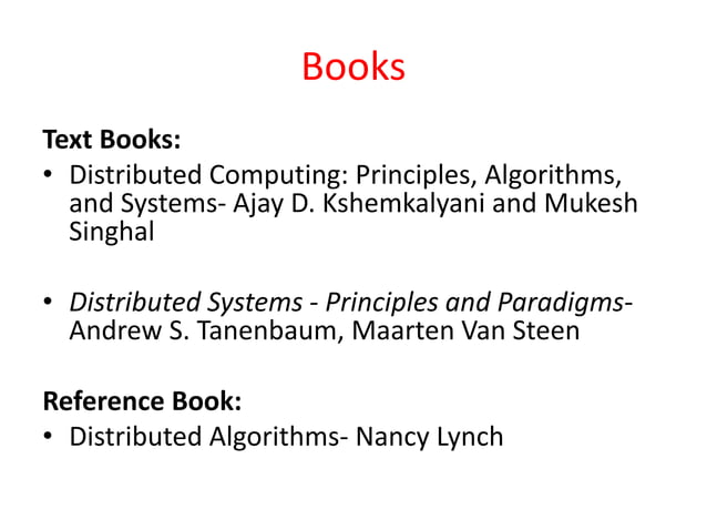 Distributed Computing ppt | PPTX