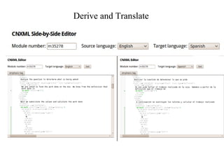 Derive and Translate 