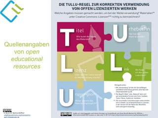 cc by sa 4.0 Bettina Waffner
creativecommons.org/licenses/by-
sa/4.0/legalcode.de
Quellenangaben
von open
educational
resources
 