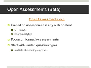 Open Embedded Assessments