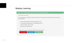 Mastery Learning
 