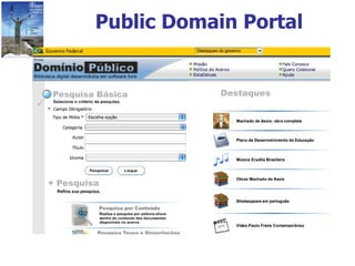 Public Domain Portal  