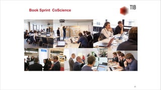 25
Book Sprint CoScience
 