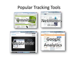 Popular Tracking Tools
 