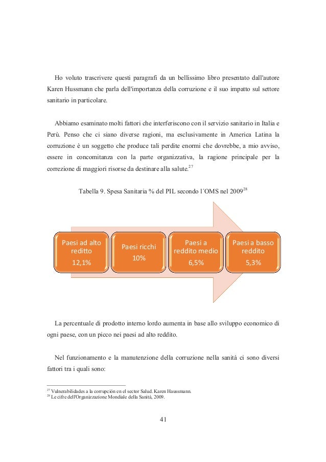 Organizzazione del sistema sanitario. Confronto tra il ...