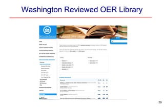 Washington Reviewed OER Library
29
 