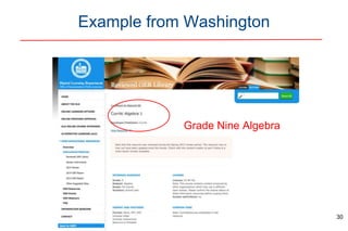 srutter@hawaii.edu | HLA 2015
Example from Washington
30
Grade Nine Algebra
 