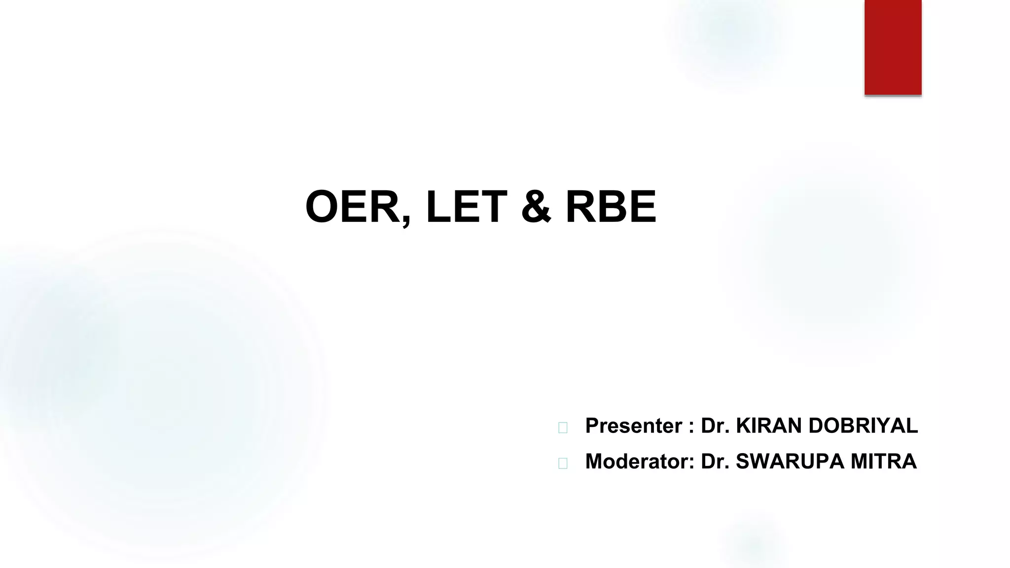 Oer, let and rbe | PPTX