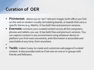 Oer licensing | PPTX