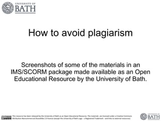 How to avoid plagiarism ,[object Object]