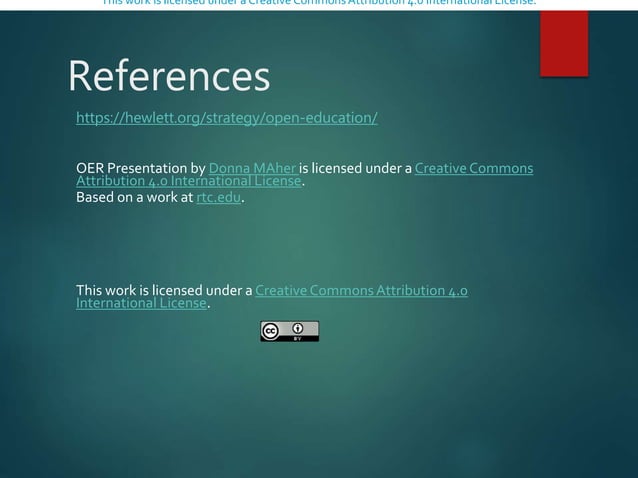 OER presentation | PPT | Free Download