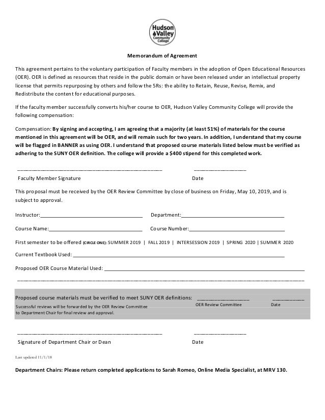oer proposal agreement form 2018 11 01