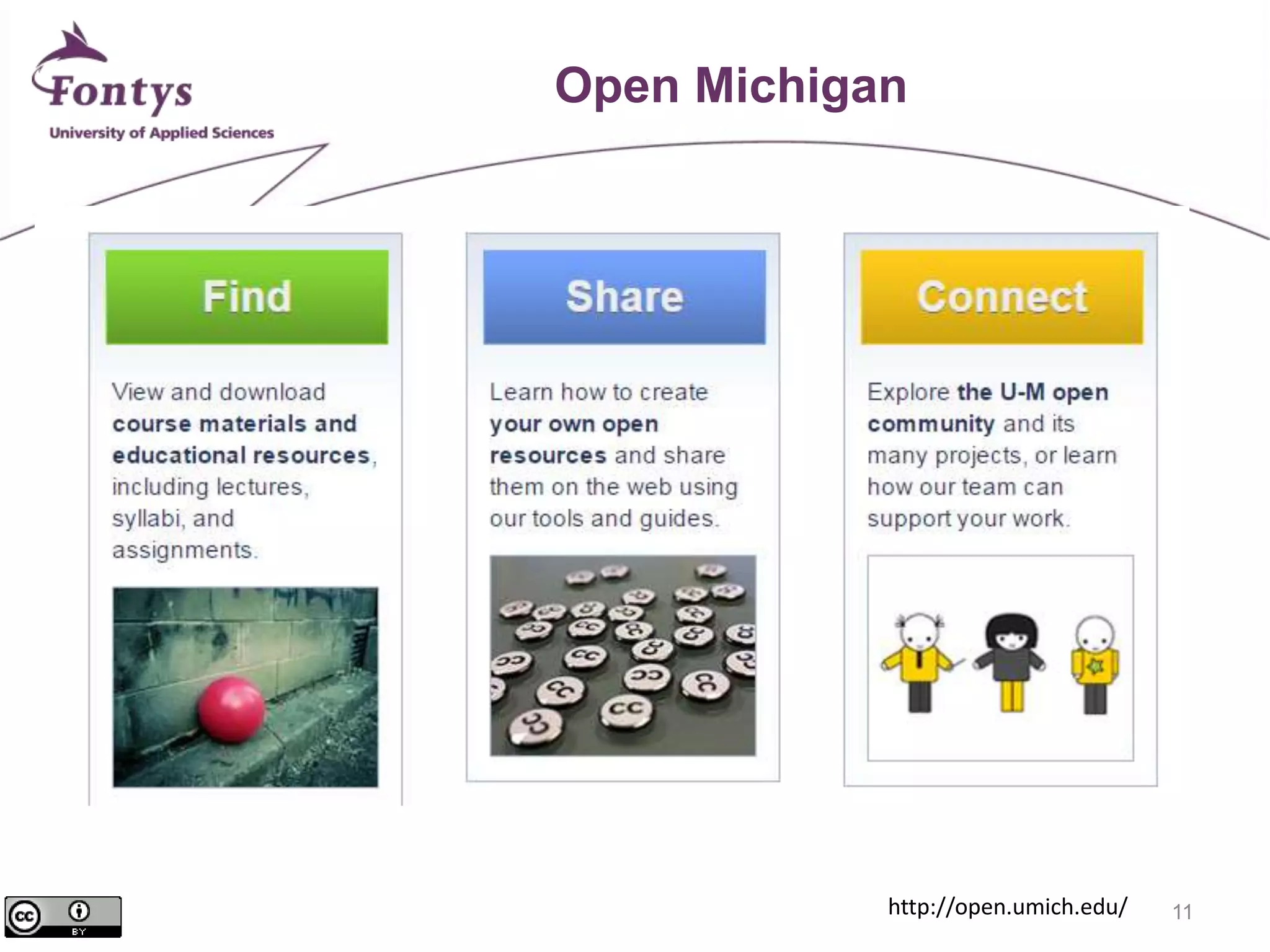 11 
Open Michigan 
http://open.umich.edu/ 
 