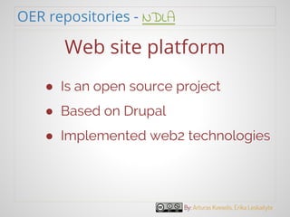 Oer Repositories Ppt