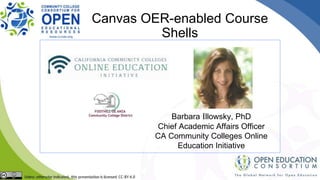 OER in Repositories and Course Management Systems
