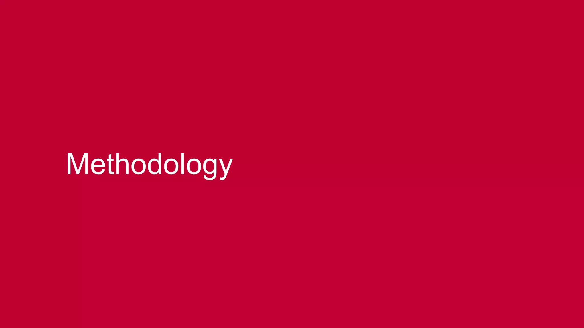 Methodology 
 