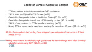 Open Access Week 2014: Open Textbook Research Overview 