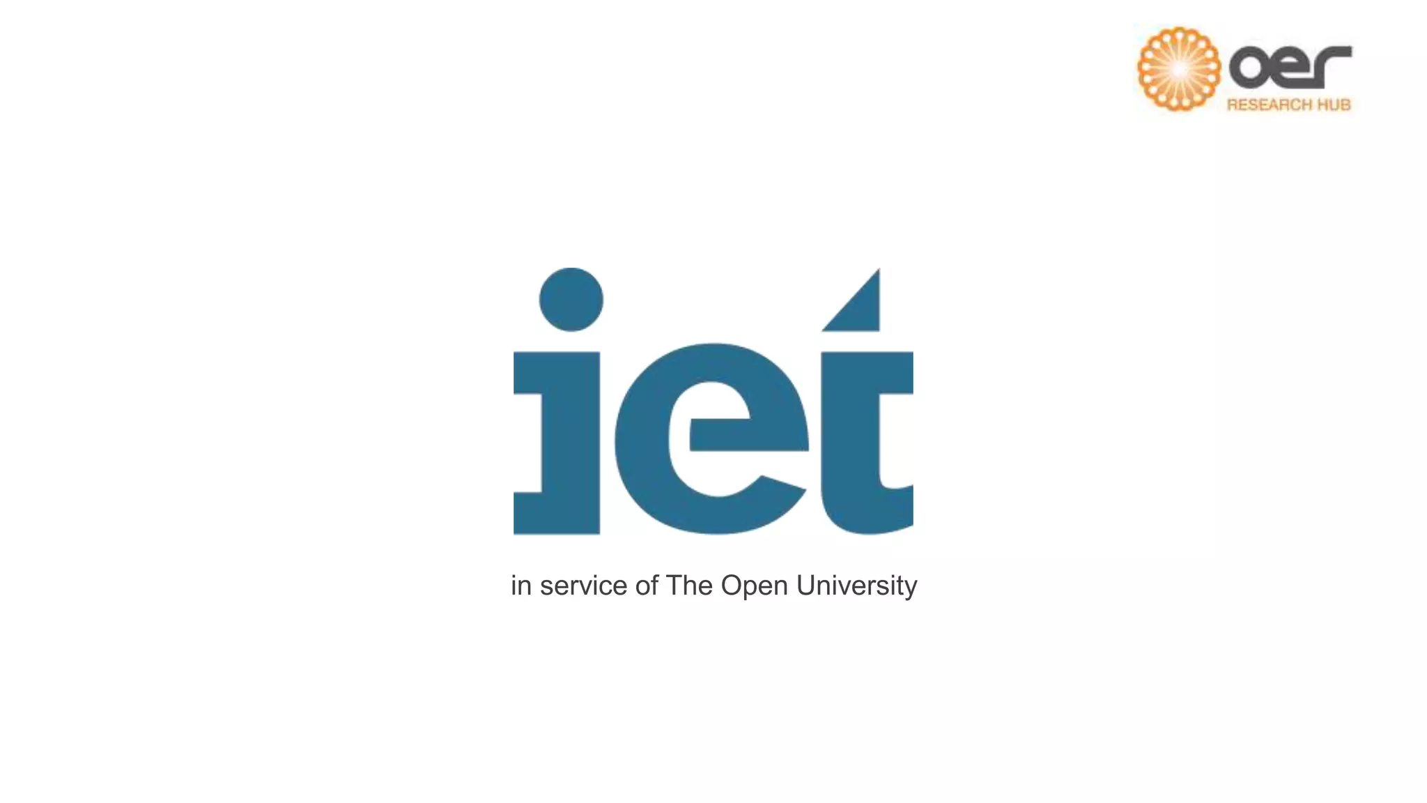 in service of The Open University
 