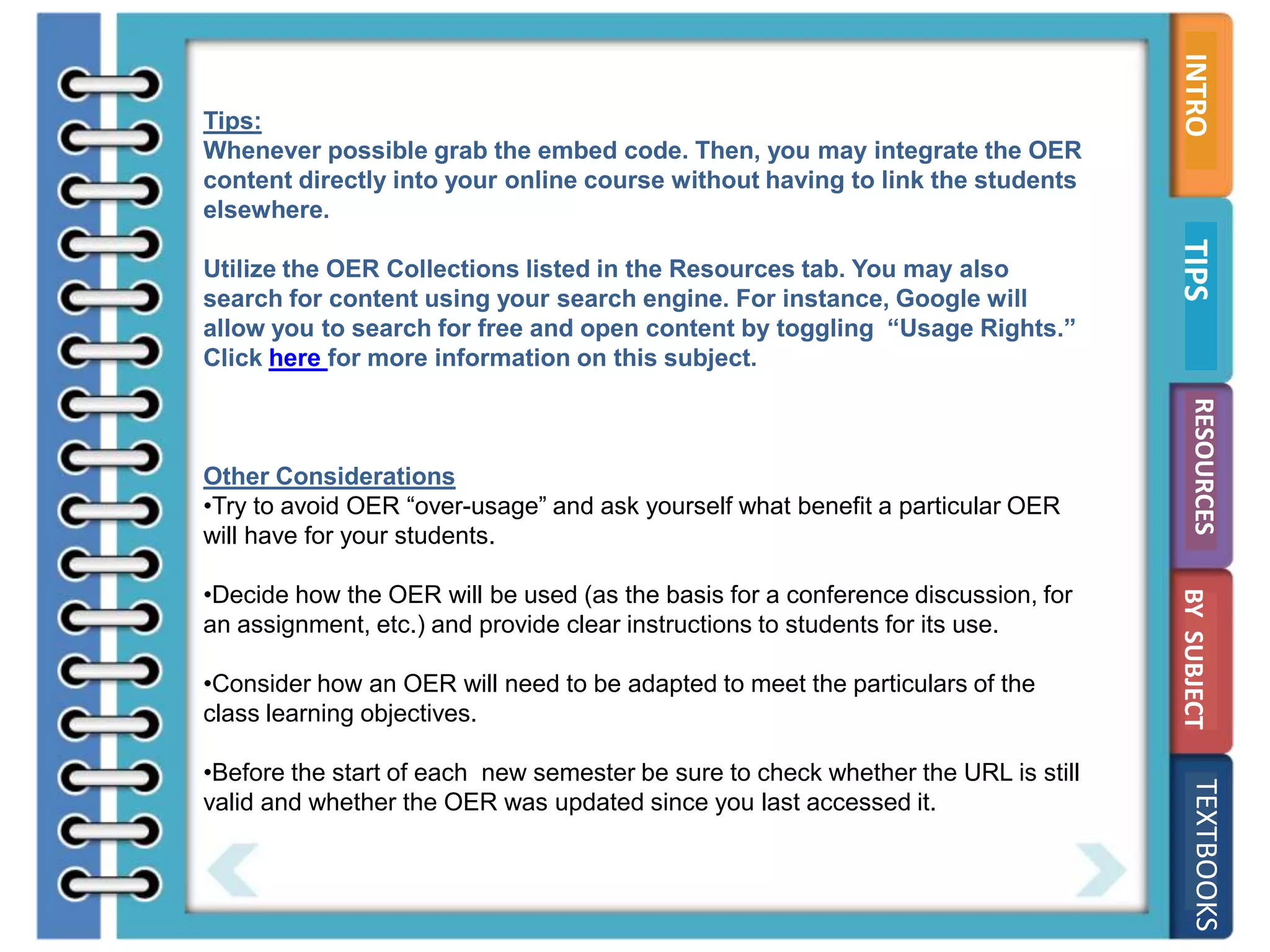Open Educational Resources Oers Ppt Open Educational Resources Oers Ppt