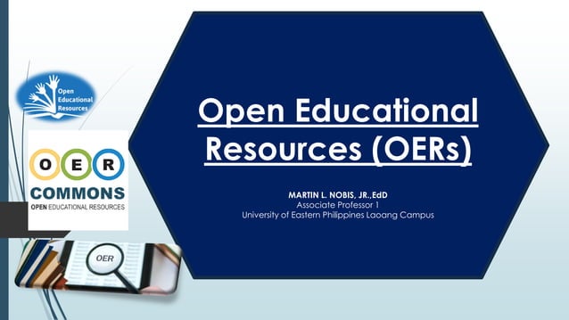 Open Educational Resources Oers Ppt