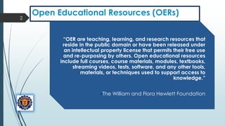 Open Educational Resources (OERs) | PDF