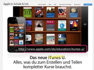 http://www.apple.com/de/education/itunes-u/
 
