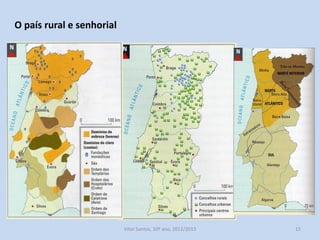 O país rural e senhorial

História A, 10º ano, Módulo 2

15

 