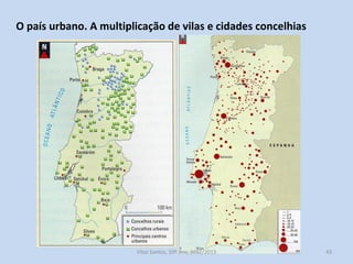 O país urbano. A multiplicação de vilas e cidades concelhias

História A, 10º ano, Módulo 2

43

 