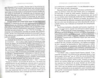 O espetáculo das raças 