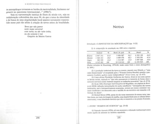 O espetáculo das raças 