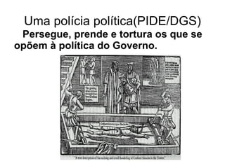Salazar institui uma nova ditadura porque: Não deu direitos e liberdades aos cidadãos. 