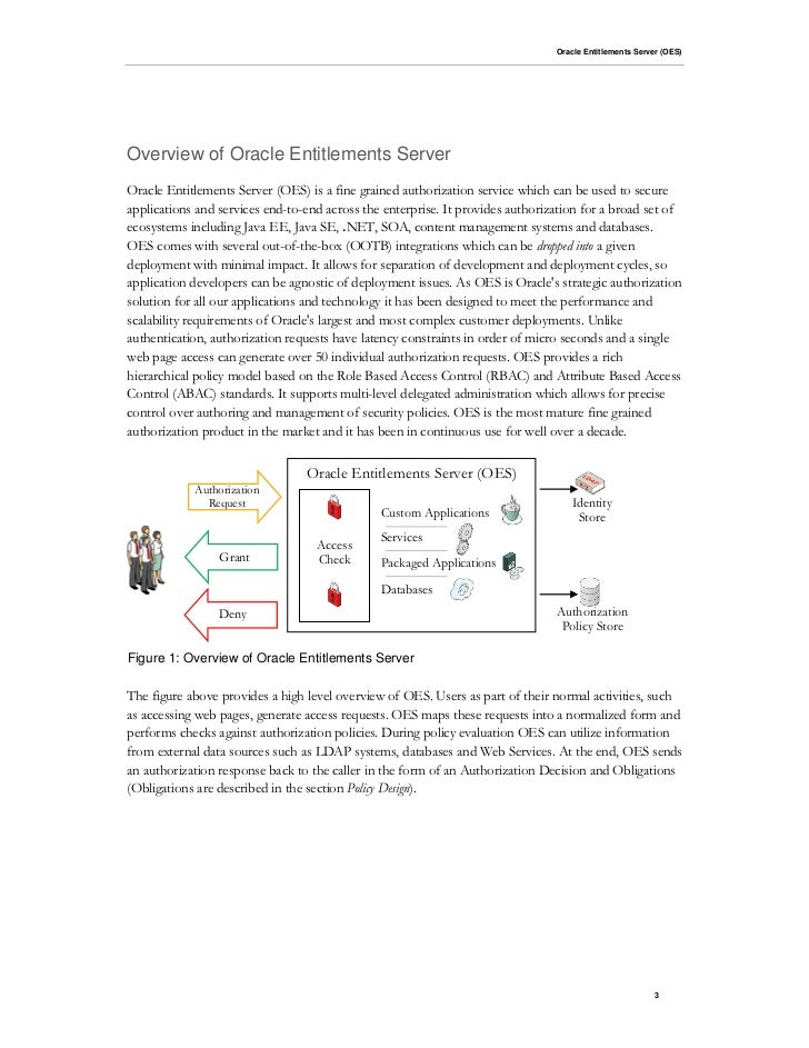Fine Grained Authorization: Technical Insights for Using Oracle Entitâ€¦
