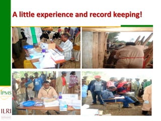 Technological options and approaches to improve supply of desirable animal genetic material for dairy and beef development: IPMS Experience