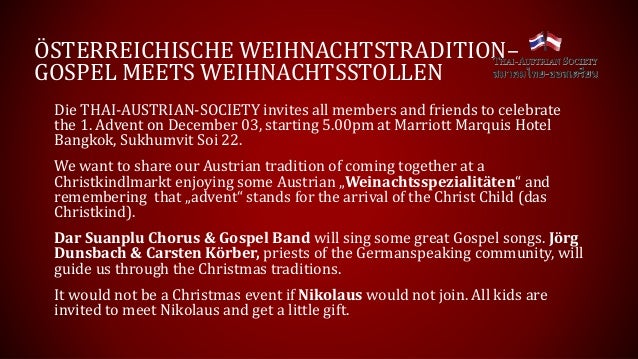austrian christmas tradition gospel meets christmas stollen christmas gospal