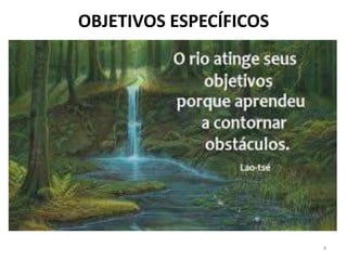 OBJETIVOS ESPECÍFICOS
• Abaixo, os objetivos específicos referem-se ao
que o professor deve atingir em cada tópico. Por
exemplo, o objetivo I refere-se ao tópico I com
os seus respectivos subtópicos.
• I. Mostrar porque as falsas doutrinas
corrompem o evangelho da graça.
• II. Conscientizar-se de que a graça
superabundou com a fé e o amor.
• III. Compreender o significado do bom combate.
4
 