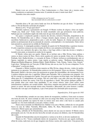 O evangelho de sri ramakrishna