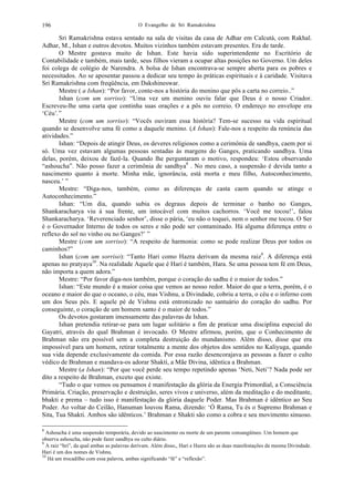 O evangelho de sri ramakrishna