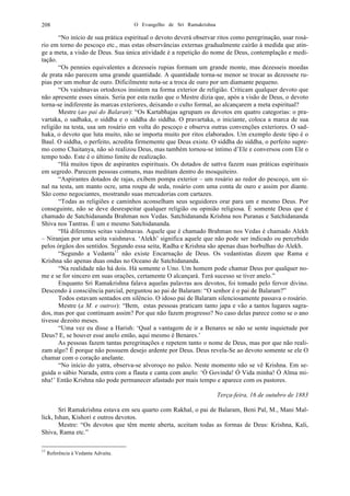 O evangelho de sri ramakrishna