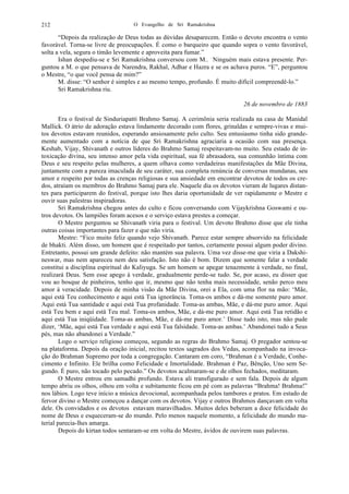 O evangelho de sri ramakrishna