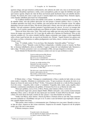 O evangelho de sri ramakrishna