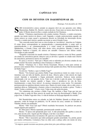 O evangelho de sri ramakrishna