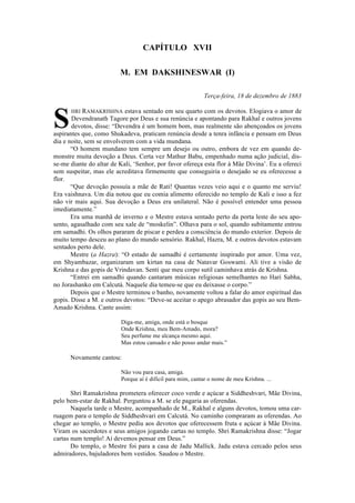 O evangelho de sri ramakrishna