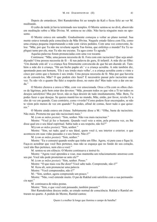 O evangelho de sri ramakrishna