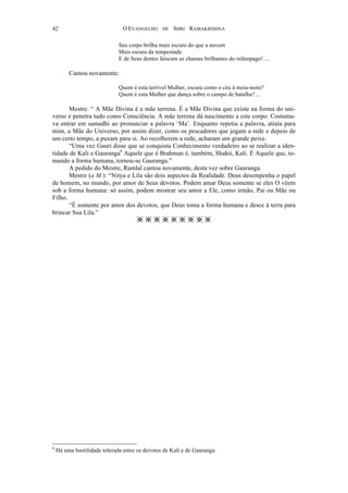 O evangelho de sri ramakrishna