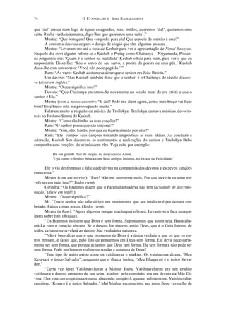 O evangelho de sri ramakrishna